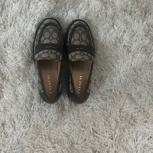 Coach loader heels size 8b